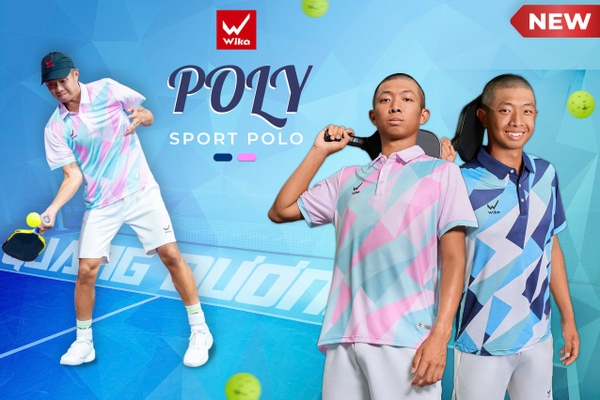 Áo thể thao Polo Wika Poly