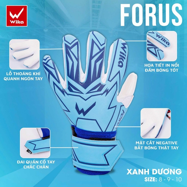 Găng tay thủ môn Wika Forus