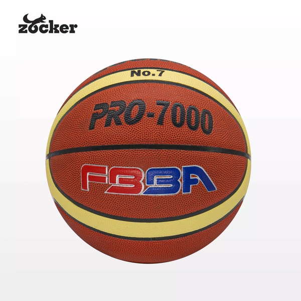 Quả bóng rổ da PU số 7 Zocker PRO-7000