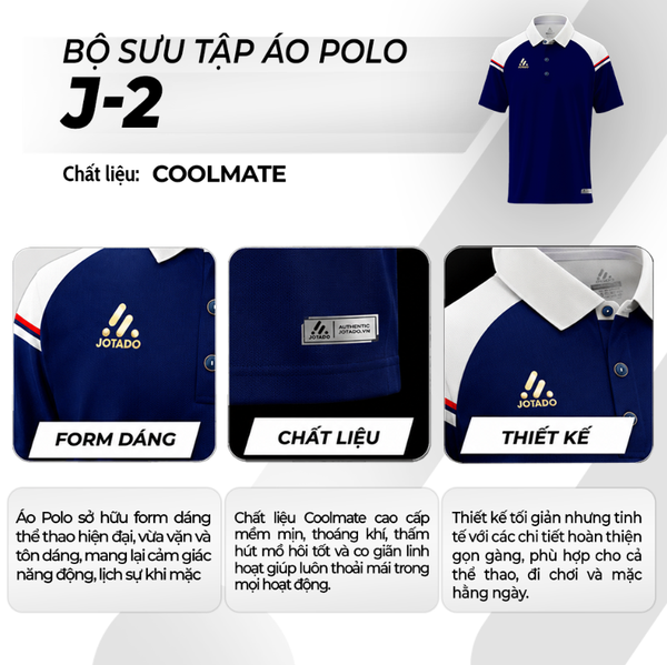 Áo Polo Thể Thao Jotado J2