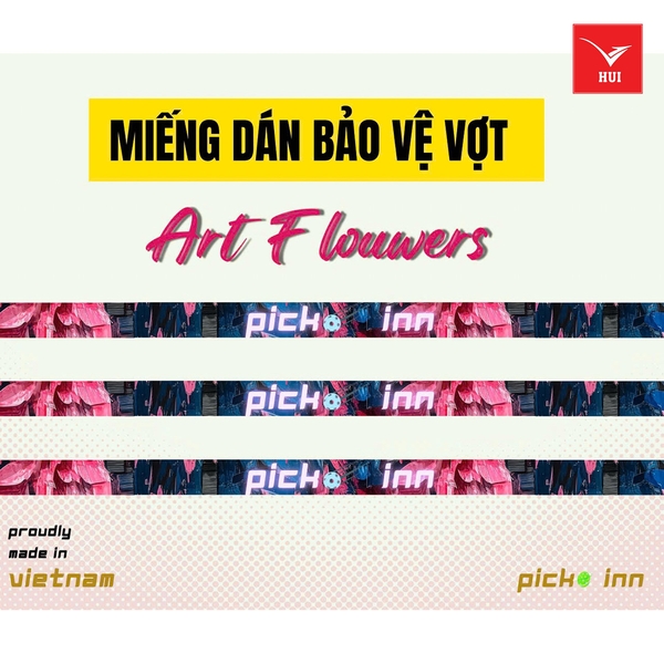 Miếng dán viền bảo vệ vợt Pickleball Picko inn - Độ Dính Cao, Bảo Vệ Tốt Cạnh Vợt