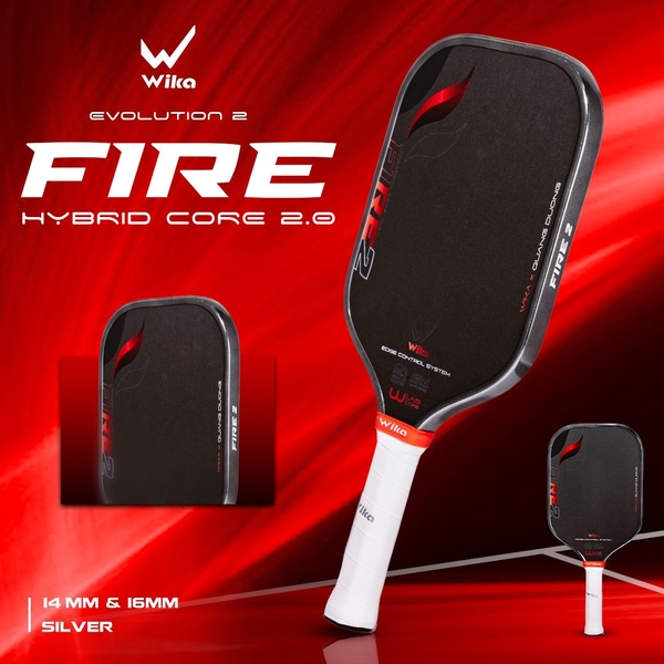 Vợt Pickleball Wika Quang Dương Fire 2