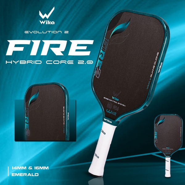 Vợt Pickleball Wika Quang Dương Fire 2