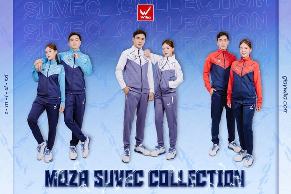 Bộ quần áo thể thao mùa đông Wika Suvec Moza Chạy Bộ Tập Thể Dục