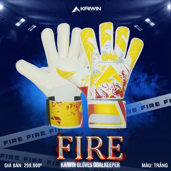 Găng Tay Thủ Môn Kaiwin Fire Chính Hãng