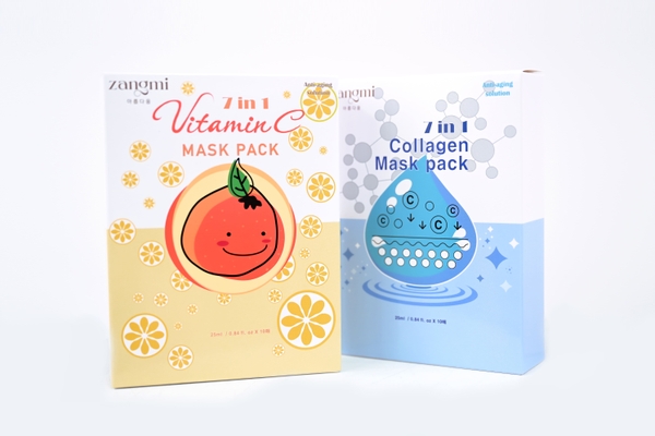 ZANGMI Collagen Mask Pack – Mặt Nạ Collagen Dưỡng Ẩm & Phục Hồi Da
