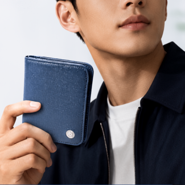 BEVIS SNAP – Ví Bấm Đứng Da Bò Thật Vân Cao Cấp | Nhỏ Gọn – Thanh Lịch – Dễ Mang Theo
