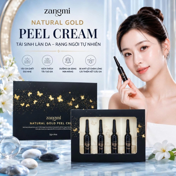 Combo VIP Zangmi Tái Tạo Thần Tốc & Khóa Ẩm Phục Hồi: Kem Yeonriji, Kem Peel Da & Tặng Túi Pico