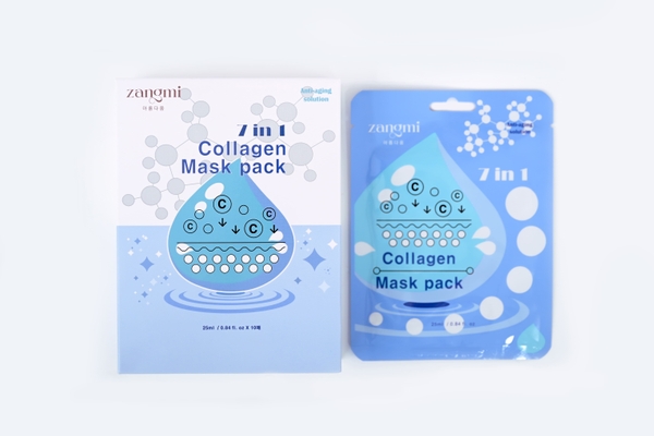 ZANGMI Collagen Mask Pack – Mặt Nạ Collagen Dưỡng Ẩm & Phục Hồi Da
