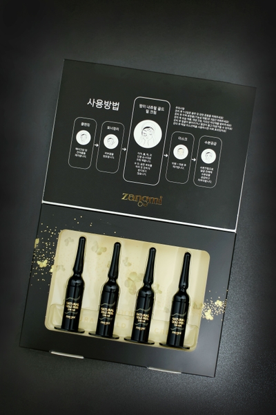 Peel Vi Kim Sinh Học Vàng 24K Zangmi Natural Gold Peel Cream - Kem Peel Da Qua Đêm Không Rửa Lại Cao Cấp (Hộp 4 Tuýp)
