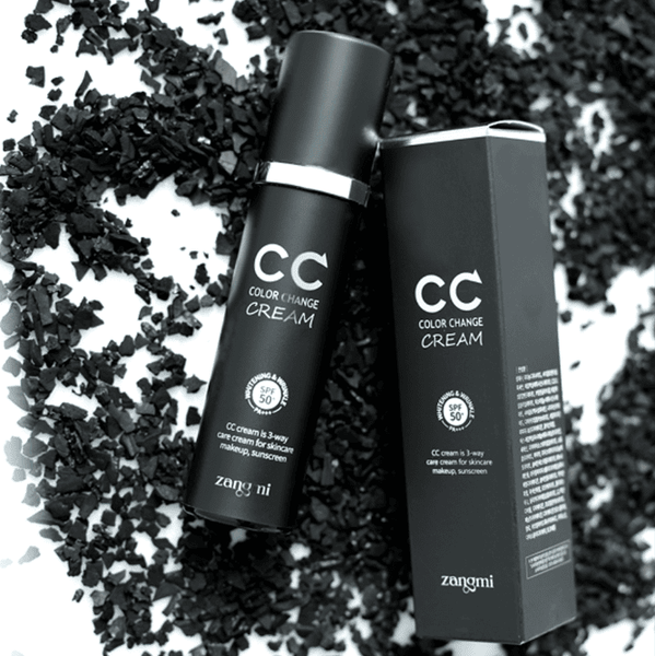 ZANGMI CC Color Change Cream – Kem Nền chống nắng SPF 50+,  Che phủ khuyết điểm theo màu da tự nhiên.