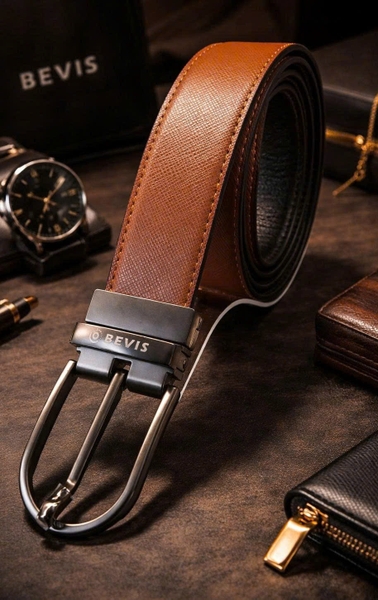 BEVIS SMART-BELT – Dây Nịt Da Nam Da Bò Cao Cấp | Thắt Lưng Nam Phong Cách Cổ Điển