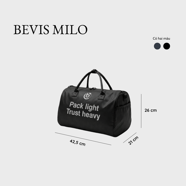 BEVIS MOVE – Túi Trống Thể Thao Vải Cao Cấp | Túi Gym & Túi Du Lịch Tiện Lợi