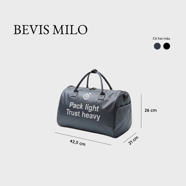 BEVIS MOVE – Túi Trống Thể Thao Vải Cao Cấp | Túi Gym & Túi Du Lịch Tiện Lợi