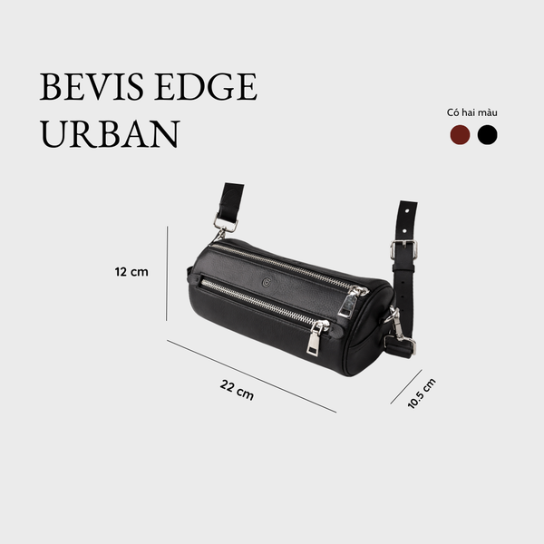 BEVIS EDGE URBAN – Túi Đeo Nam Da Cao Cấp Phong Cách Urban | Túi Nam Thời Trang