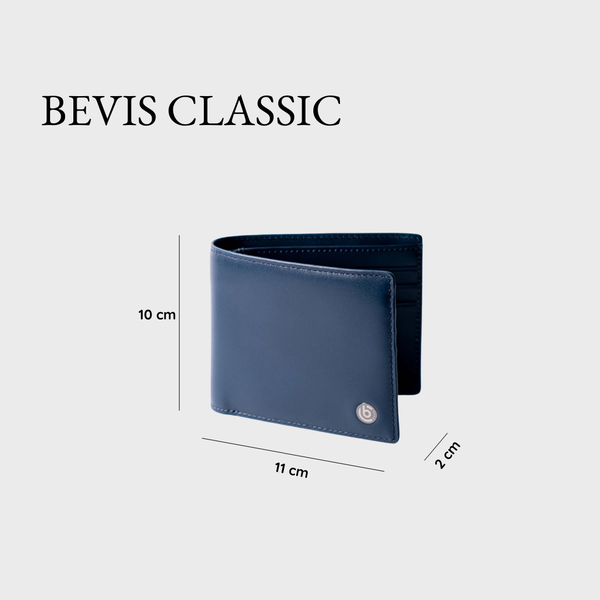 BEVIS CLASSIC – Ví Da Nam Cao Cấp | Ví Nam Gập Đôi Sang Trọng
