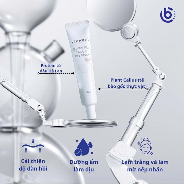 ZANGMI Stemcell Firming Eye Cream – Kem Mắt Tế Bào Gốc - Giảm Quầng Thâm, Làm Mờ Nếp Nhăn, Căng Mịn Vùng Da Mắt (40ml)