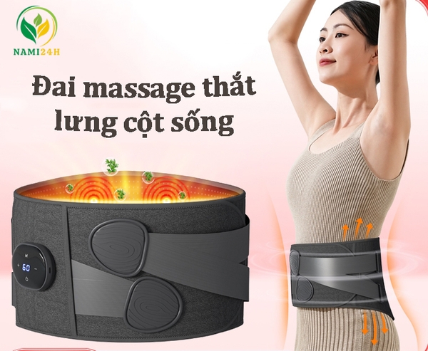 đai massage lưng