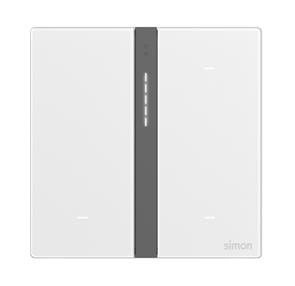 Module công tắc bối cảnh ba Simon M7 Smart Màu Trắng 66E8007GTY-4F