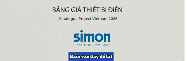 Tải bảng giá thiết bị điện simon mới nhất