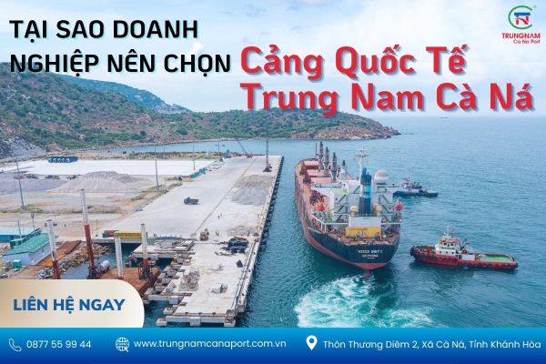 TẠI SAO DOANH NGHIỆP XUẤT NHẬP KHẨU NÊN CHỌN CẢNG QUỐC TẾ TRUNG NAM CÀ NÁ?