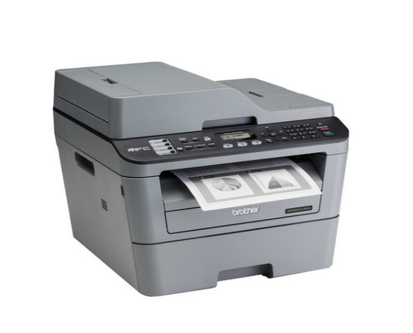 Máy in laser đen trắng Brother MFC-L2701DW (A4/A5/ In/ Copy/ Scan/ Fax/ Đảo mặt/ ADF/ USB/ WIFI)