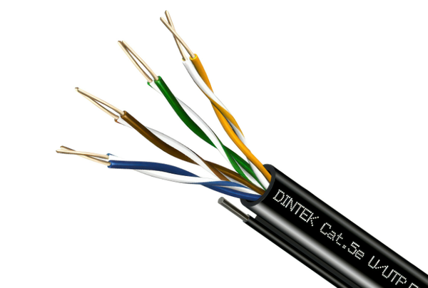 Cáp mạng Dintek Cat.5e U/UTP 24AWG PE Gel (1101-03039)