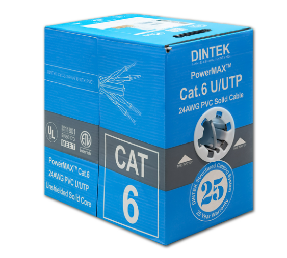 DINTEK PowerMAX CAT.6 UTP 24AWG 4P (1101-04311)