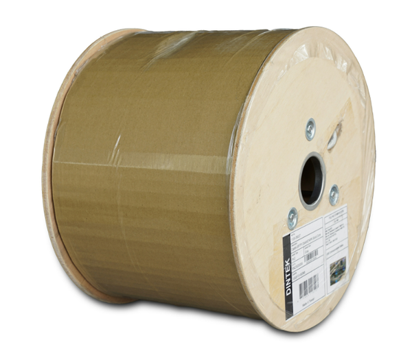 Cáp mạng Dintek Cat 6A S-FTP 1105-06027 bọc nhôm chống nhiễu từng đôi bọc lưới nhôm bên ngoài