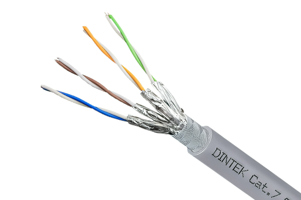 Cáp mạng Dintek PowerMAX7 4P Cat7 SFTP 23AWG LSZH DCA 305m 1105-05007