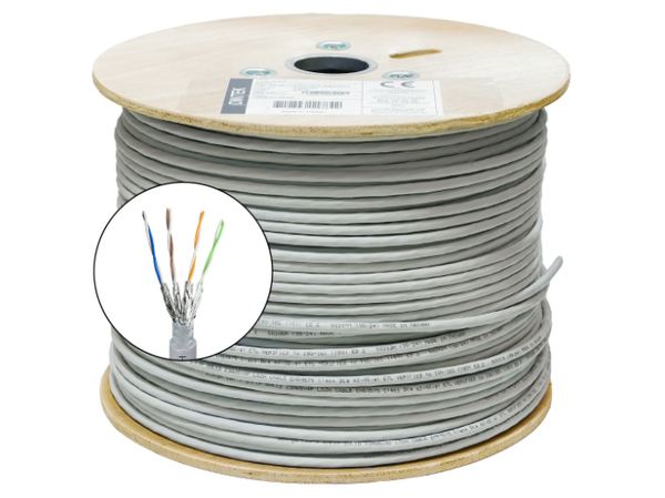 Cáp mạng Dintek PowerMAX7 4P Cat7 SFTP 23AWG LSZH DCA 305m 1105-05007