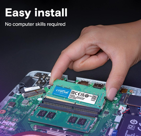 RAM Laptop DDR4 Crucial 8GB Bus 3200 SODIMM (CT8G4SFS832A)