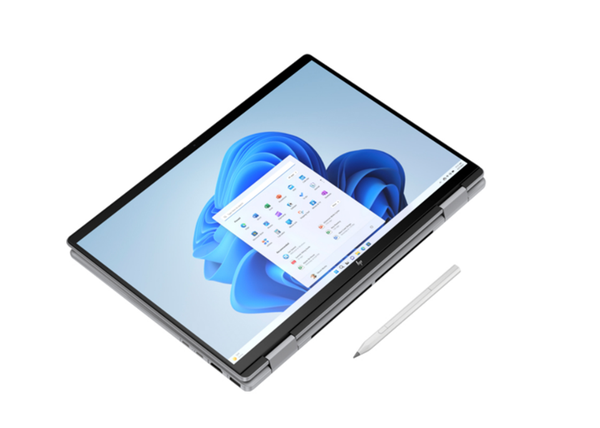 Laptop HP Envy x360 14-fc0153TU AY8V4PA (Ultra 7 155U/ 32GB/ 512GB SSD/ 14.0inch OLED Touch/ 120Hz/ Win 11/ Office/ Silver/ Vỏ nhôm/ Pen)