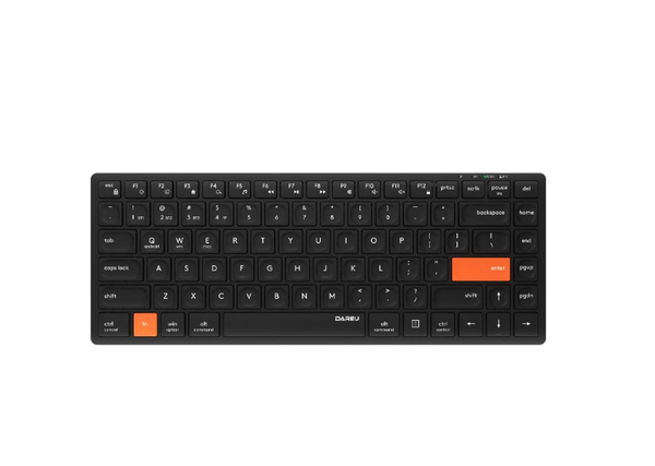 Bàn phím không dây DareU LK160D_Black (Dual Mode - Scissor sw - TKL)