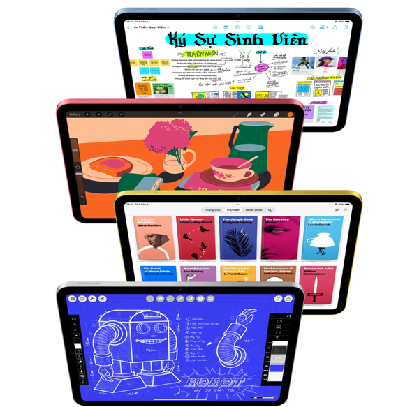 Ipad A16 128Gb Wifi Blue Box Chính Hãng - MD4A4ZA/A ( 6GB/ 128Gb/ Blue )