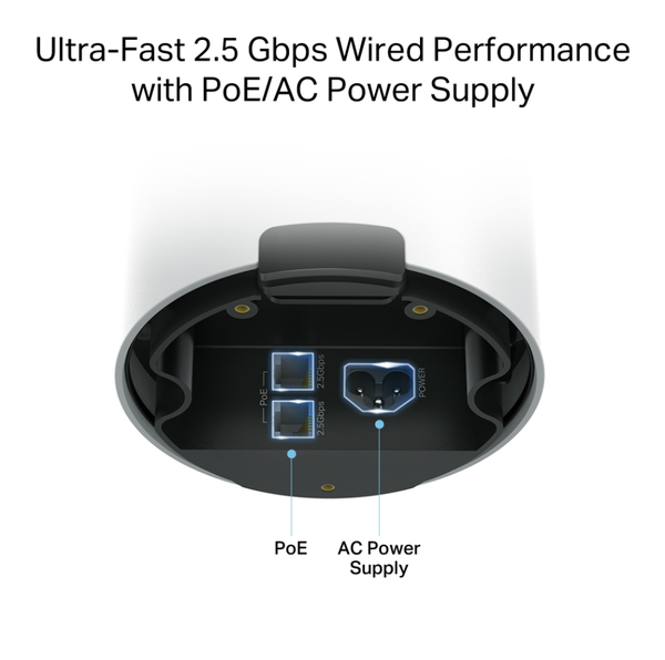 Deco BE25-Outdoor Router Mesh WiFi 7 Ngoài trời/Trong nhà BE5000