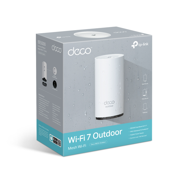 Deco BE25-Outdoor Router Mesh WiFi 7 Ngoài trời/Trong nhà BE5000