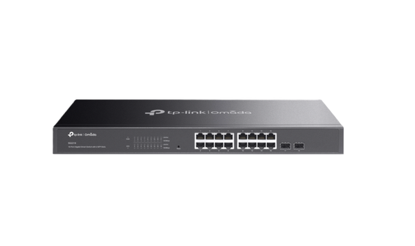 Switch TP-Link TL-SG2218 (Gigabit (1000Mbps)/ 16 Cổng/ 2 SFP/ Smart Switch/ Vỏ Thép)