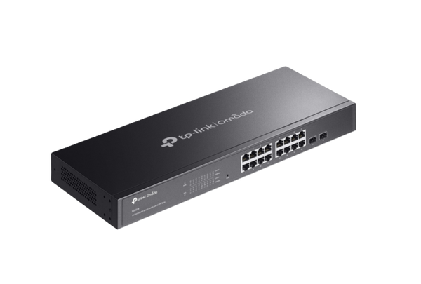 Switch TP-Link TL-SG2218 (Gigabit (1000Mbps)/ 16 Cổng/ 2 SFP/ Smart Switch/ Vỏ Thép)