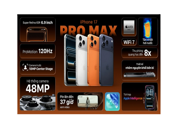 iPhone 17 Pro Max 256GB