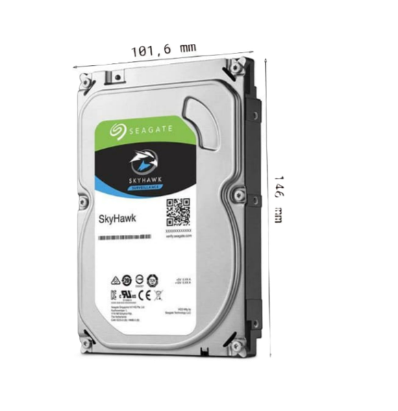 Ổ cứng Seagate Skyhawk 4TB 3.5'' ST4000VX016 (Chuyên dụng cho Camera)