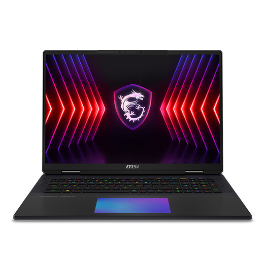 Laptop MSI Titan 18 HX AI A2XWJG-035VN | CPU Ultra 9-285HX | RAM 96GB DDR5 | SSD 6TB PCIe | VGA RTX 5090 24GB | 18.0 UHD 4K MiniLED IPS, 100% DCI-P3 & 120Hz | Win11