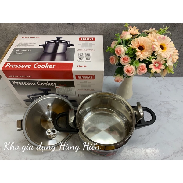 NỒI ÁP SUẤT TIANXI BM-CS20 - 4L - HÀNG CHÍNH HÃNG