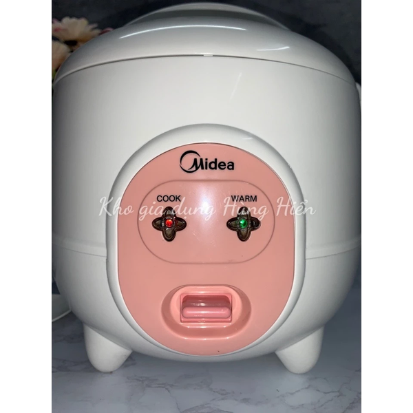Nồi cơm điện mini Midea MR-CM06SA 0.6L - Hàng Chính Hãng