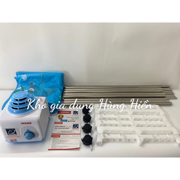 Tủ Sấy Quần Áo HASUKA HSK-115 - Sấy Tối Đa 15kg Quần Áo - Công Suất 1200W - Bảo Hành Chính Hãng 12 Tháng