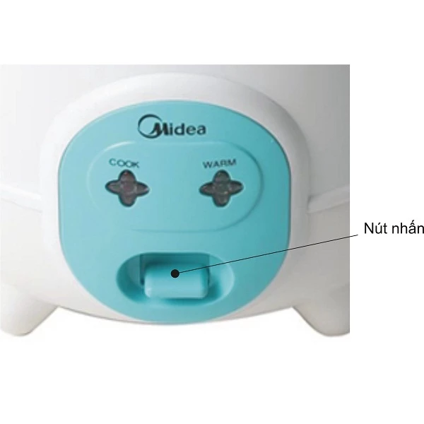Nồi cơm điện Midea MR-CM06SB 0.6L - Hàng chính hãng