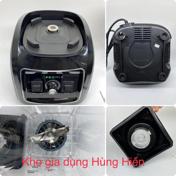 Máy xay sinh tố công nghiệp PROMIX - PM819B Công suất 1300W Dung tích 1.5l - Hàng chính hãng Bảo hành 36 tháng