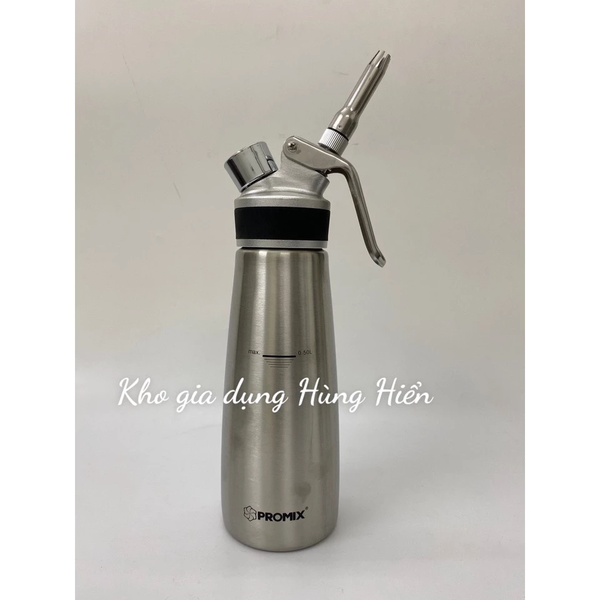 Bình Xịt Kem Tươi Promix CW-500 - Hàng Chính Hãng - Bảo Hành 12 Tháng
