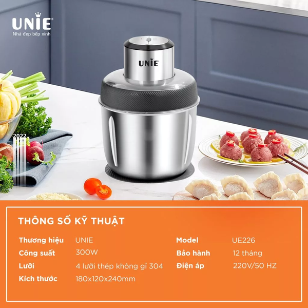 Máy xay thịt Unie UE226 - Hàng Chính Hãng - Bảo Hành 12 Tháng