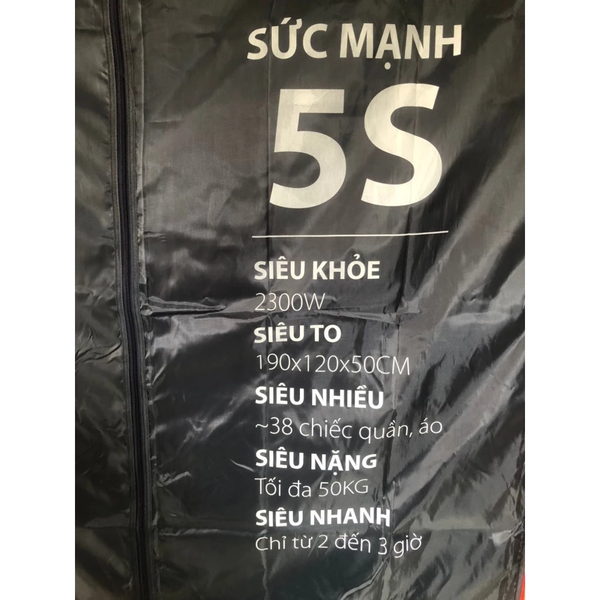 Tủ Sấy Quần Áo SAIKO CD-2300 - Sấy Tối Đa 50kg Quần Áo - Công Suất 2300W - Bảo Hành Chính Hãng 18 Tháng